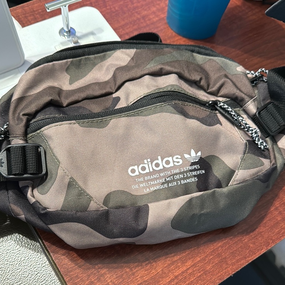 Adidas Camouflage Waist Bag